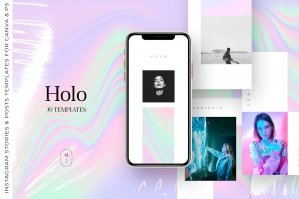 Holo Instagram Template