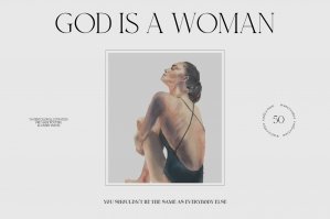 God is a Woman Watercolor Collection