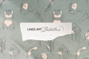 Line Art Illustrations