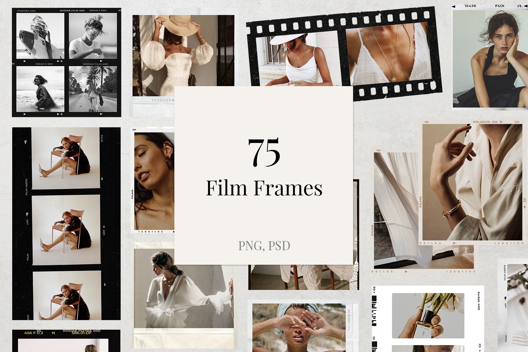 75 Film Frames Moodboard