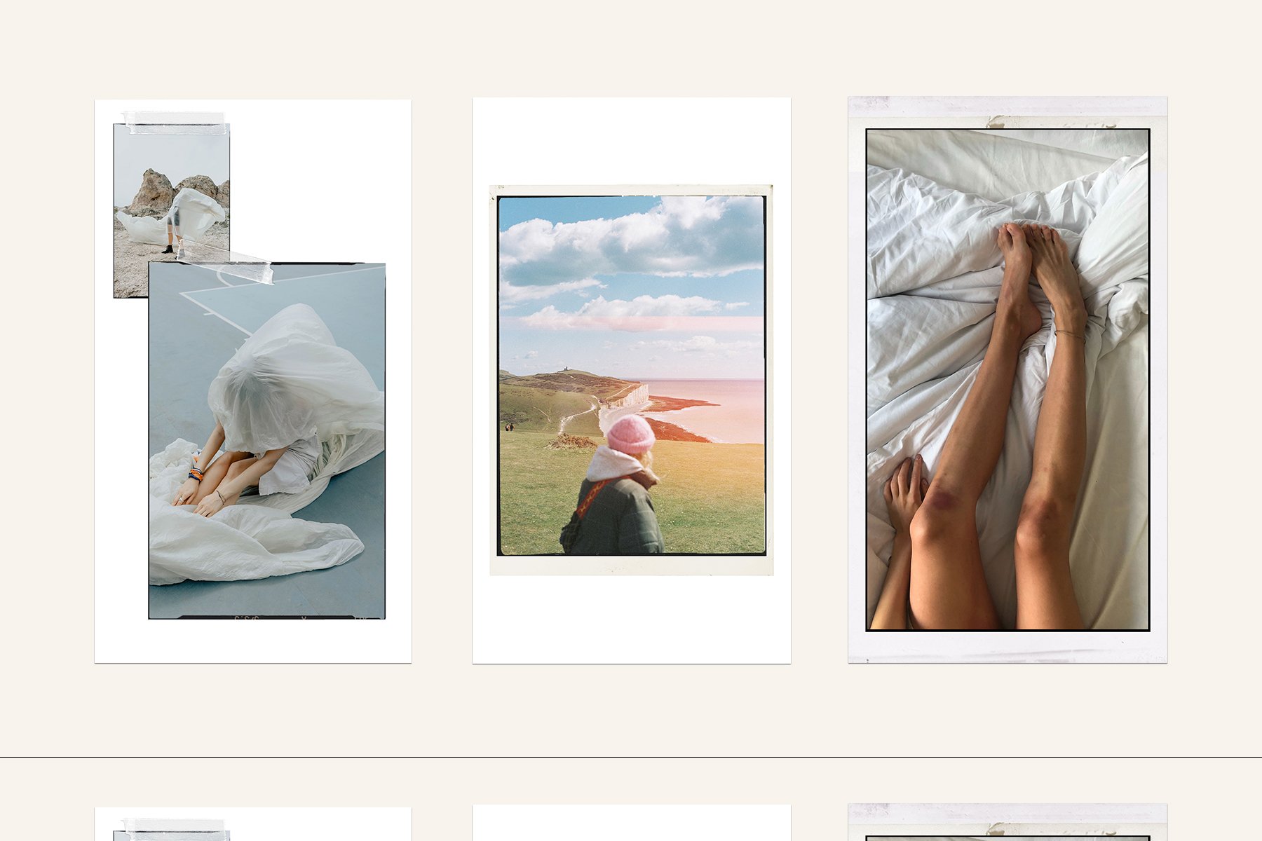 Aesthetic Film Frames Instagram Templates