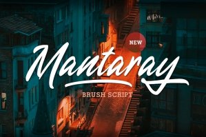 Mantaray - Brush Script