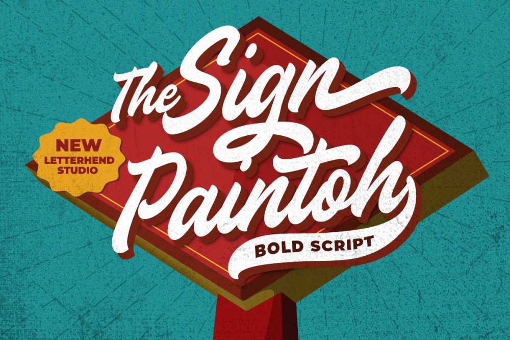 The Sign Paintoh – Bold Script