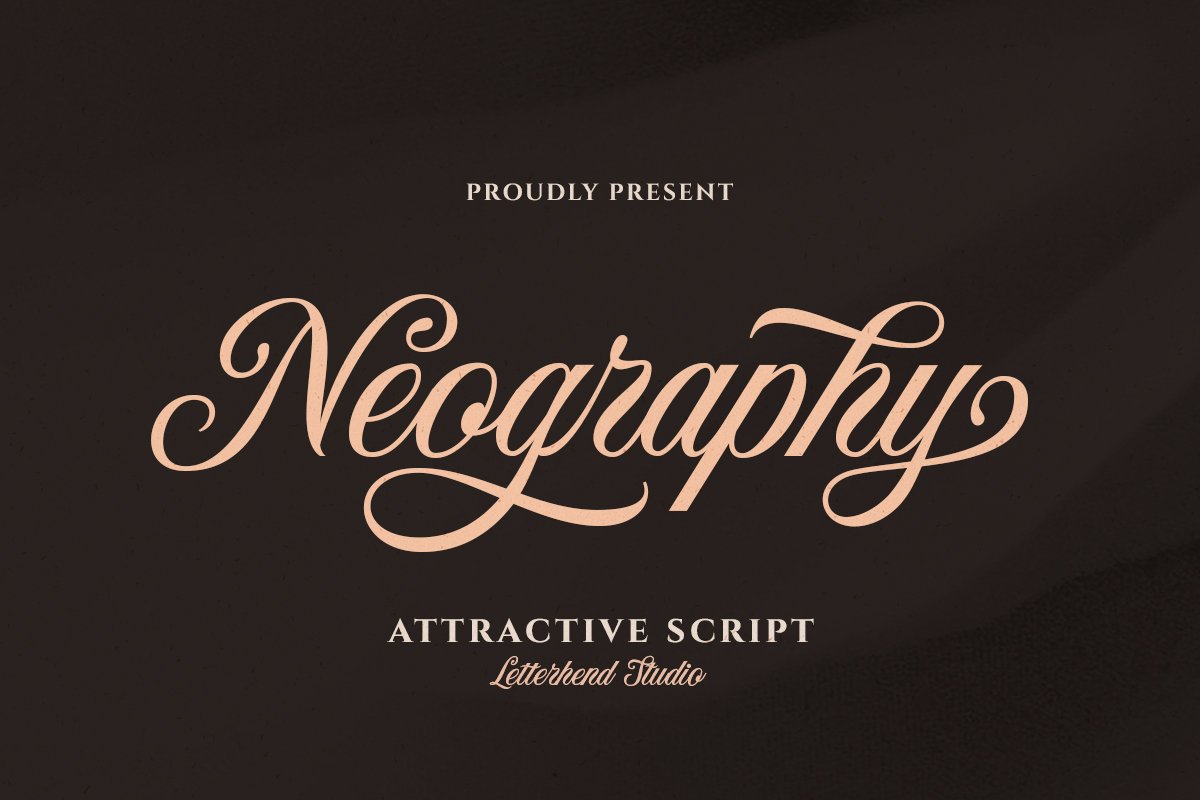 Neography - Attractive Script - Design Cuts