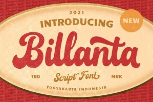 Billanta - Vintage Bold Script