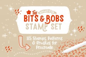 Bits + Bobs - Procreate Brushes
