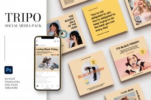 Tripo Instagram Pack | PS