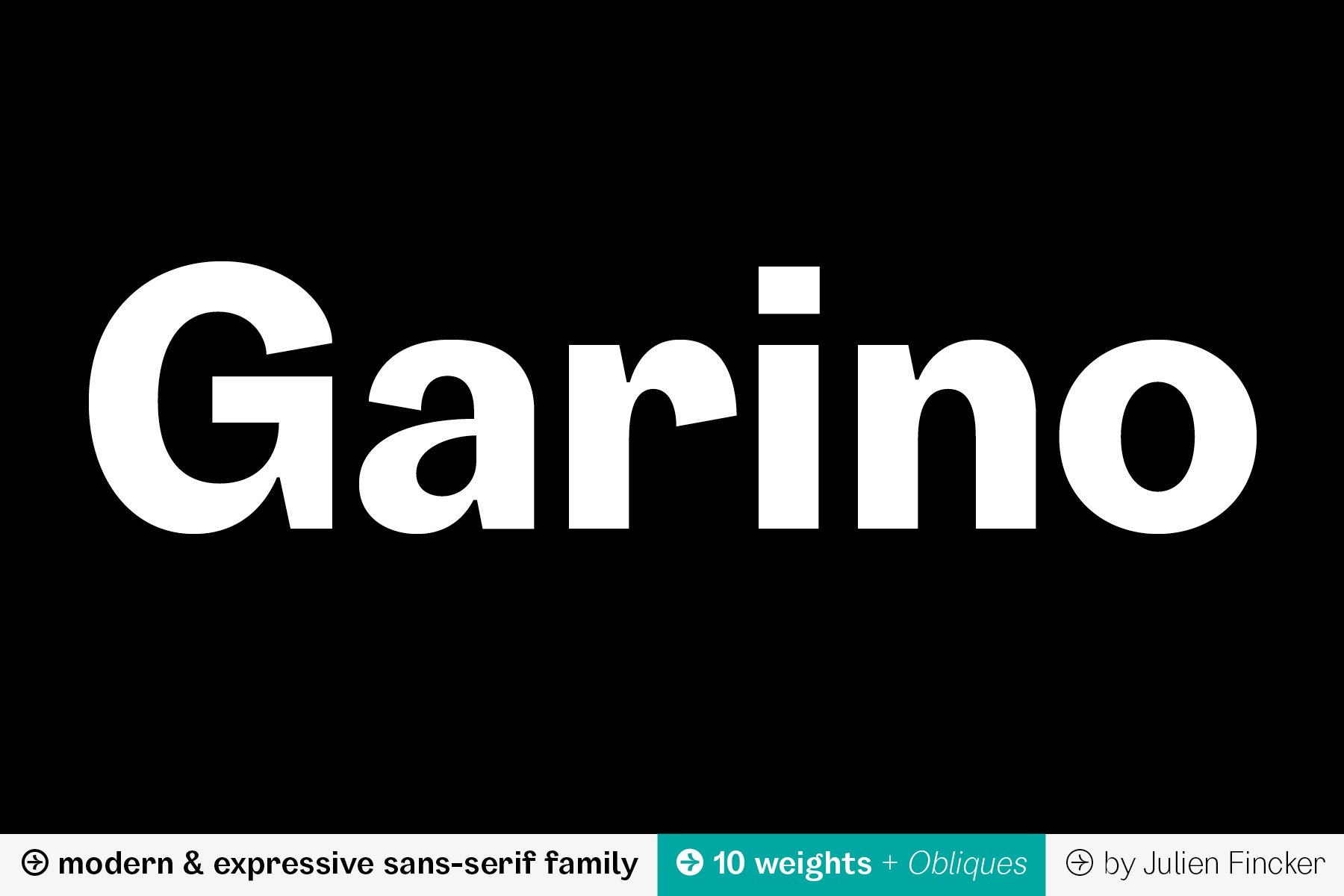 Garino Font Family - Design Cuts