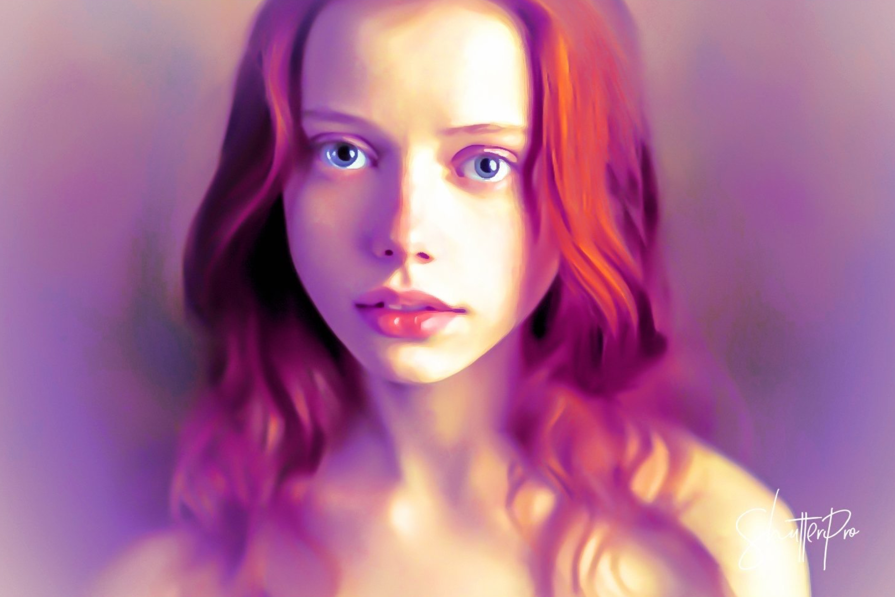 Lovely Oil Painting Effect Photoshop Actions