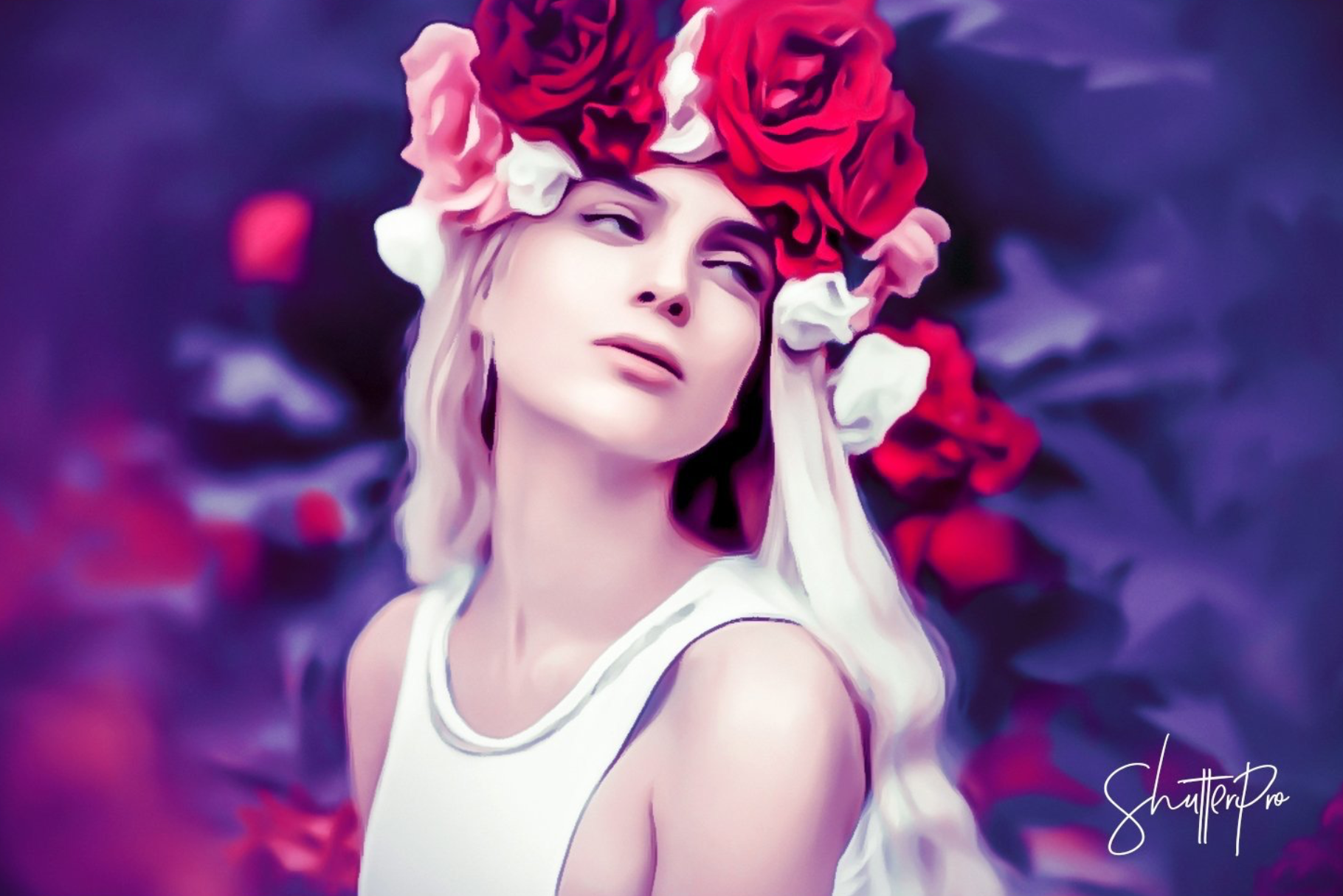 Lovely Oil Painting Effect Photoshop Actions