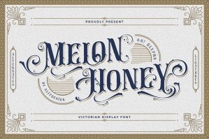 Melon Honey Typeface