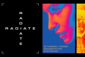 Radiate Photoshop Gradients​​​​​​​