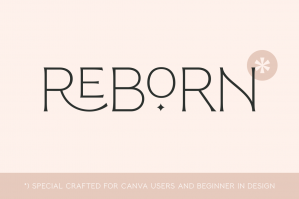 Reborn - Modern Chic Font