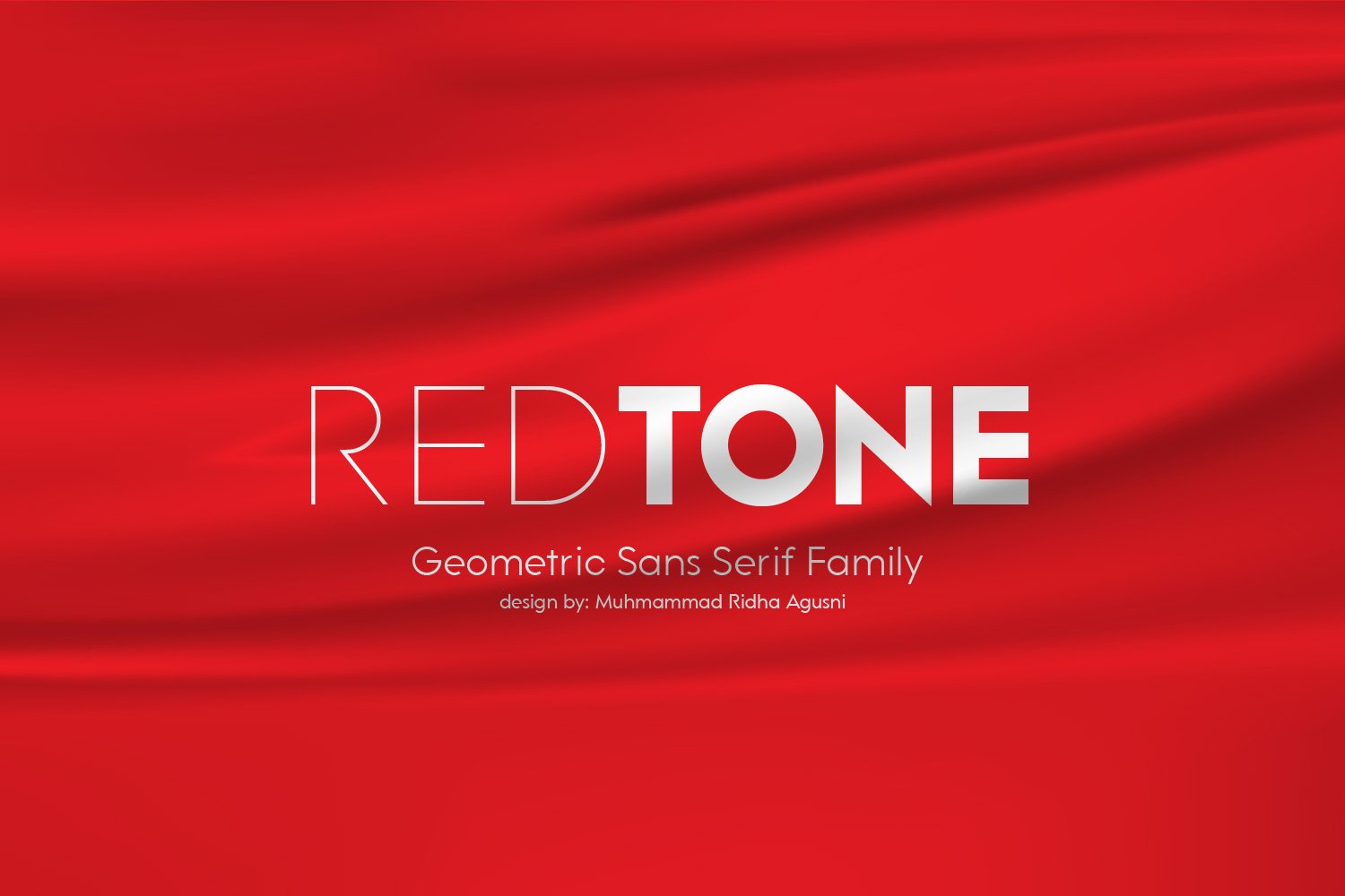 Redtone Geometric Sans Serif Family - Design Cuts