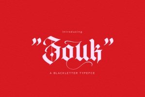 Zouk - Gothic Calligraphy
