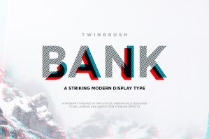 Bank Nue Font