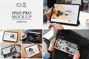 iPad Pro Responsive Mock-Up