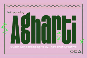 Ahgarti Bold Display Font