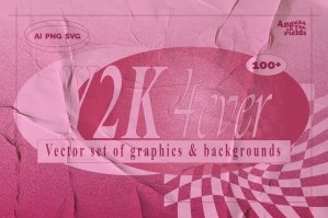 Y2K Themed Vector Clipart