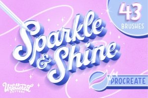 Sparkle & Shine Brushset for Procreate
