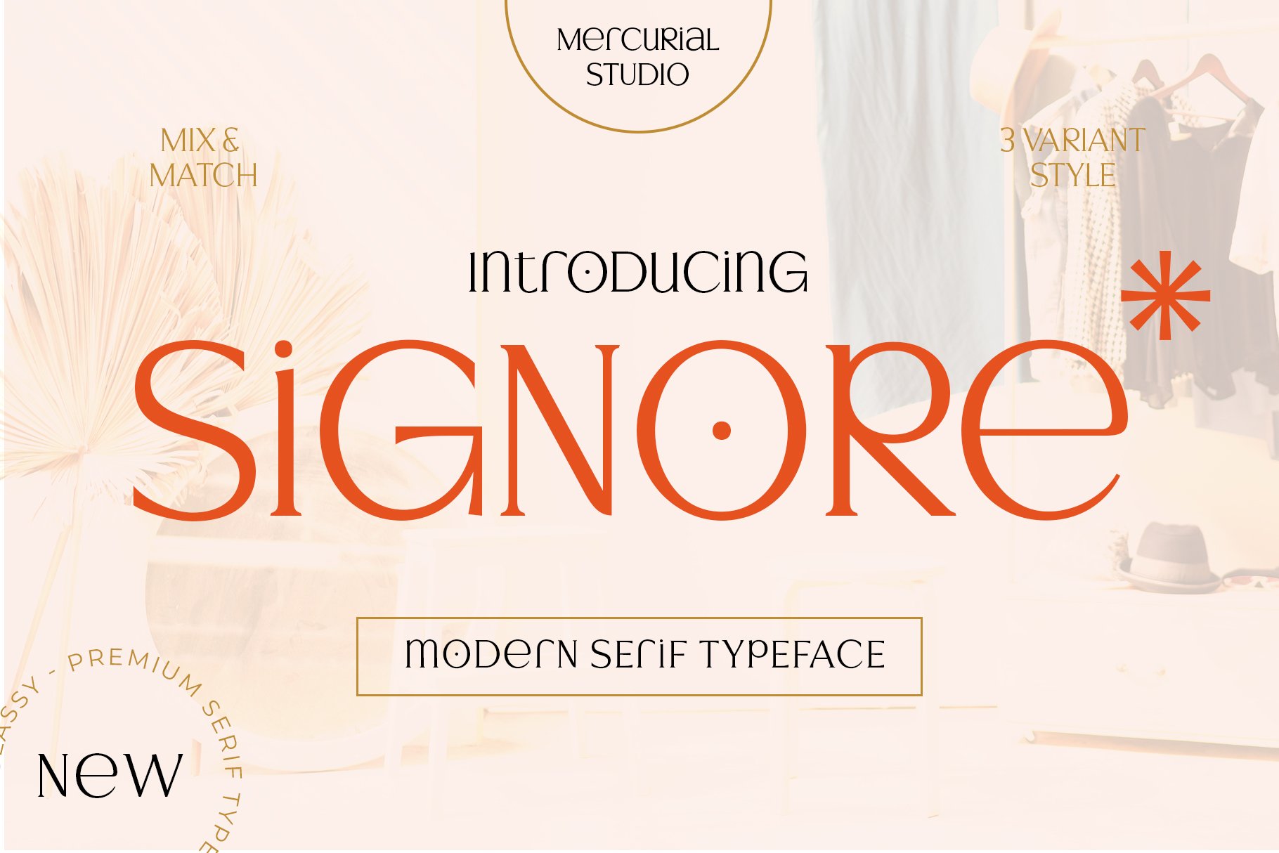 Signore - Serif Typeface - Design Cuts