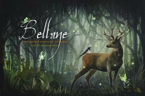 Beltane Fires Watercolor Collection