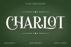Charlot Decorative Font & Ornaments