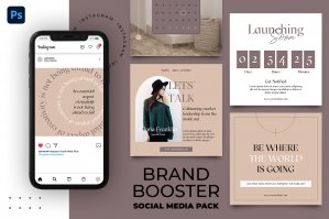 Brand Booster Instagram Social Media Templates