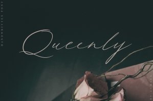 Queenly - Elegant Script Font
