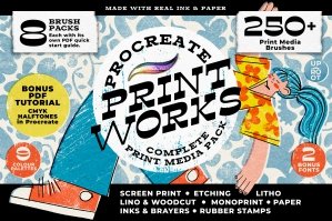 Procreate Print Works - Complete Print Media Pack