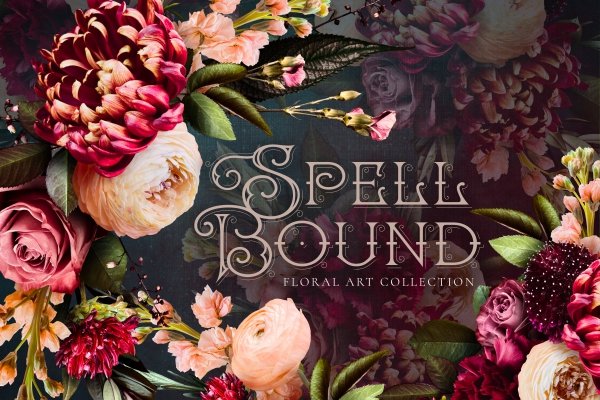 Spellbound Floral Art Collection - Design Cuts