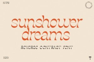 Sunshower Dreams - Exotic Font