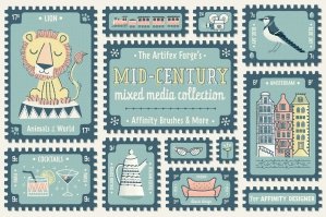 The Mid-Century Mixed Media Collection - Affinity