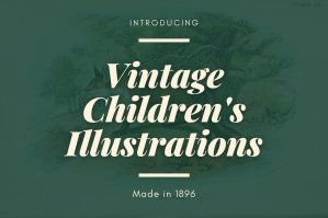 Vintage Children's Illustrations of Mammals