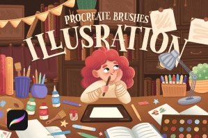 Illustration Brushes 2: Procreate