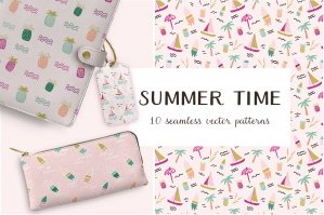 Summer Time Vector Patterns