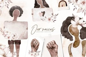 Our Voices Watercolor Collection