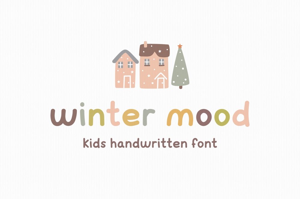 Winter Mood – Kids Font