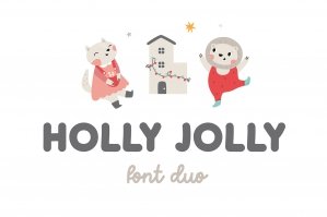 Holly Jolly - Font Duo