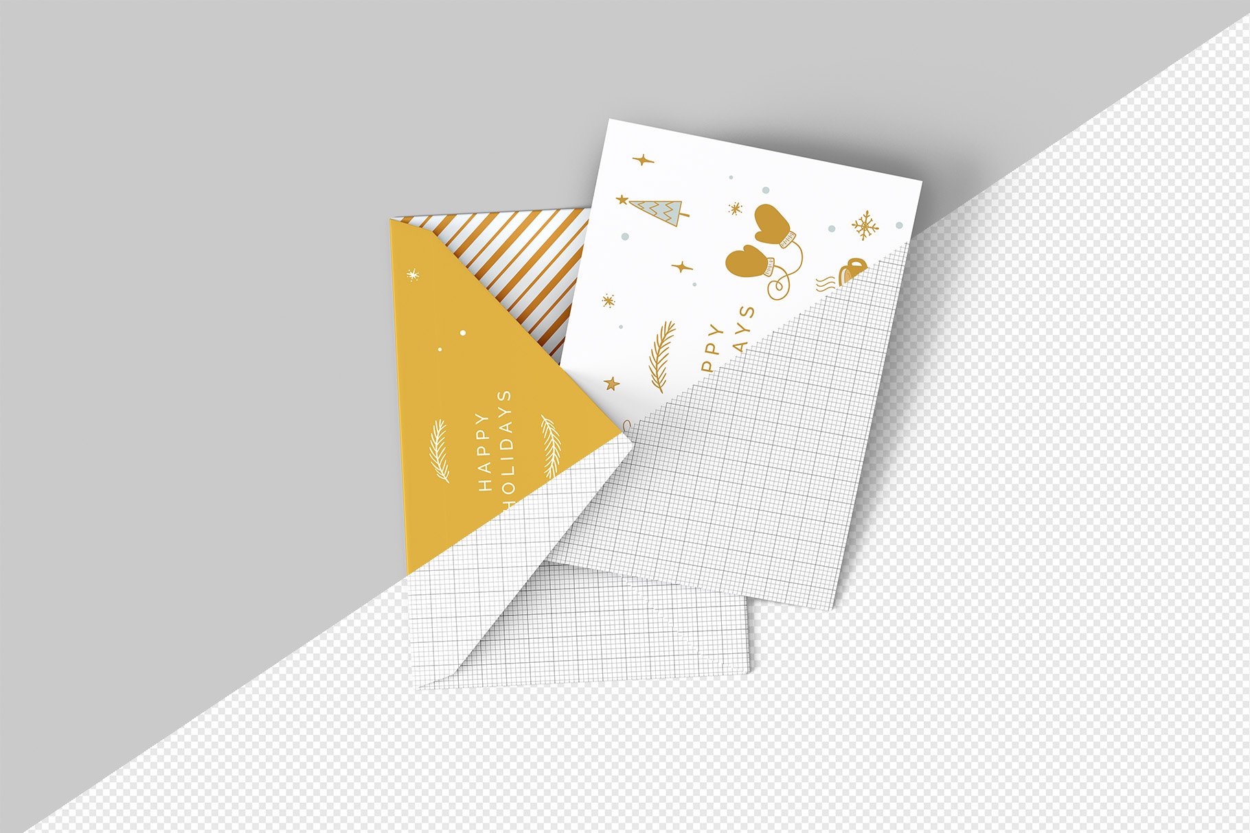 A7 Envelope Liners Gold Flowers (set of 10) Marketplace Envelope Liners by  undefined