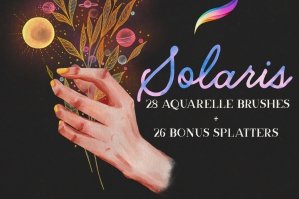 Solaris - Aquarelle and Wet Media Set for Procreate