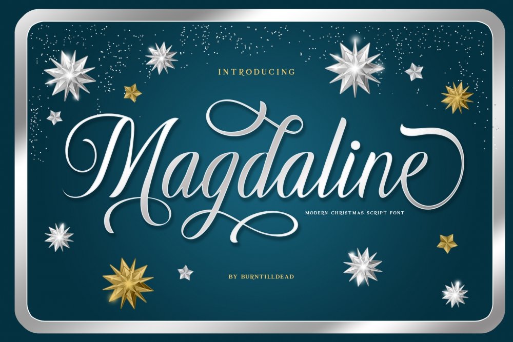 Magdaline – Stylish Christmas Script