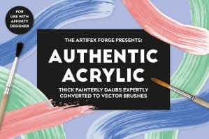 Authentic Acrylic Brushes - Affinity