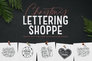 The Christmas Lettering Shoppe