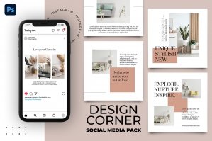 Design Corner Instagram Templates