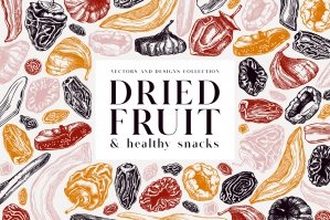 Dried Fruit Vectors & Designs