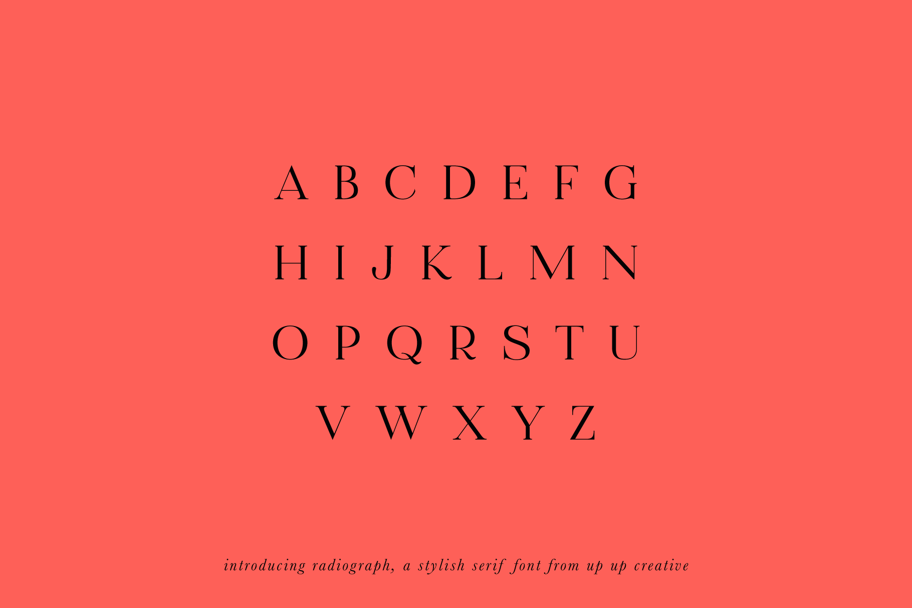 Radiograph Serif Font