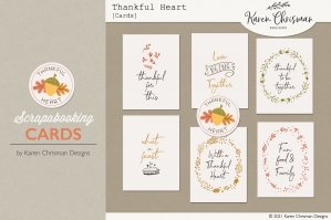 Thankful Heart Pocket Cards