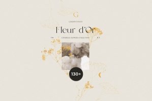 Fleur d'Or - Gold Flowers Collection