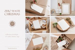 Zero Waste Christmas Mockup
